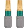 Punte per cacciavite KWB 124215 2 pz. Torx T15 25 mm esagonale
