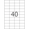 Etichette adesive per stampante HERMA Labels Premium A4 52,5x29,7 mm