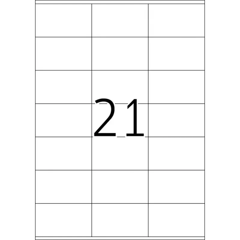 Etichette HERMA Premium A4 70x42 mm bianco carta opaca 2100 pz.