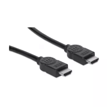 Cavo Manhattan HDMI, 1080p@60Hz (High Speed), 22,5 m, connettore maschio su connettore maschio, nero, completamente schermato, contatti dorati, garanzia a vita