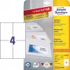 Etichette adesive rettangolari Avery Zweckform 6120 — bianco, adesivo permanente, 120 pezzi