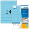 Etichette HERMA colorate A4 70x37 mm blu carta opaca 2400 pezzi