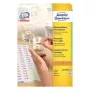 Etichette adesive AVERY L3410REV-25 rimovibili bianco 2550 pezzi