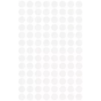 Etichette Avery Zweckform punti di codifica colore bianco, rotondi adesivo permanente, 8 mm, 416 pz.