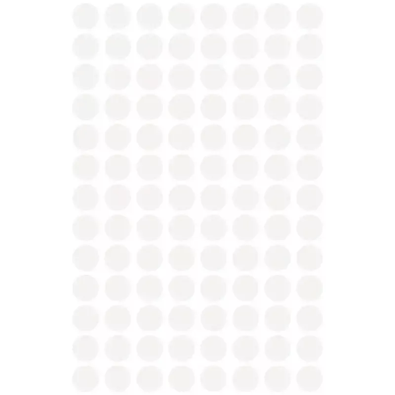 Etichette Avery Zweckform punti di codifica colore bianco, rotondi adesivo permanente, 8 mm, 416 pz.