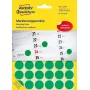 Punti di codifica colore, Avery, verde