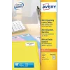 Mini etichetta laser Avery L7651 giallo