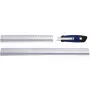 Righello Wedo 525430 300 mm alluminio argento