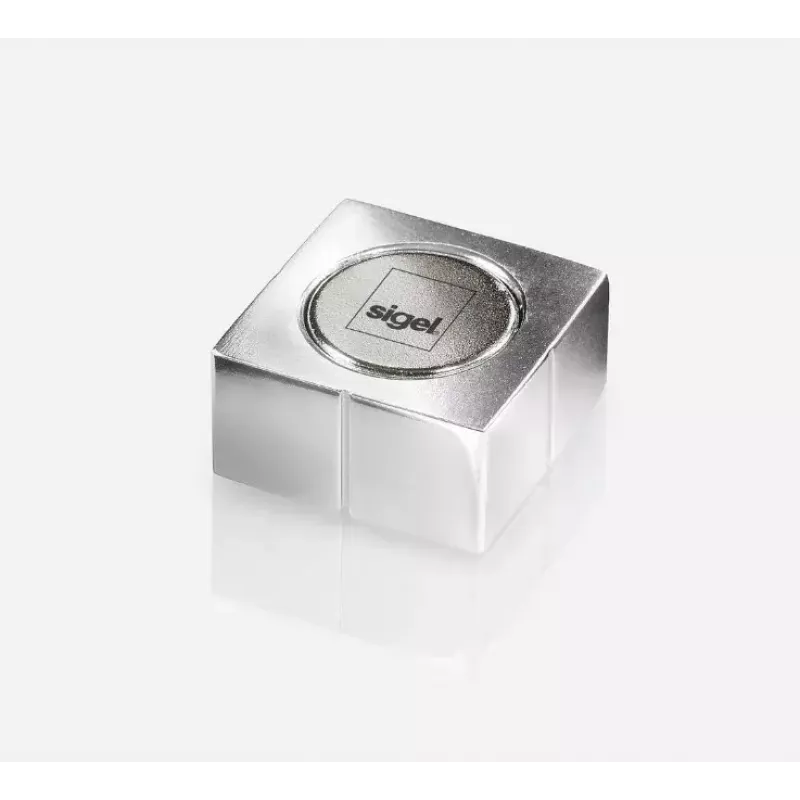 Magnete da frigorifero Sigel C10 alluminio argento 1 pz.