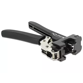 Pinza crimpatrice per cavi DeLOCK 86211 nero