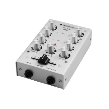 Mixer audio Omnitronic 10006881 2 canali 20 - 20000 Hz argento