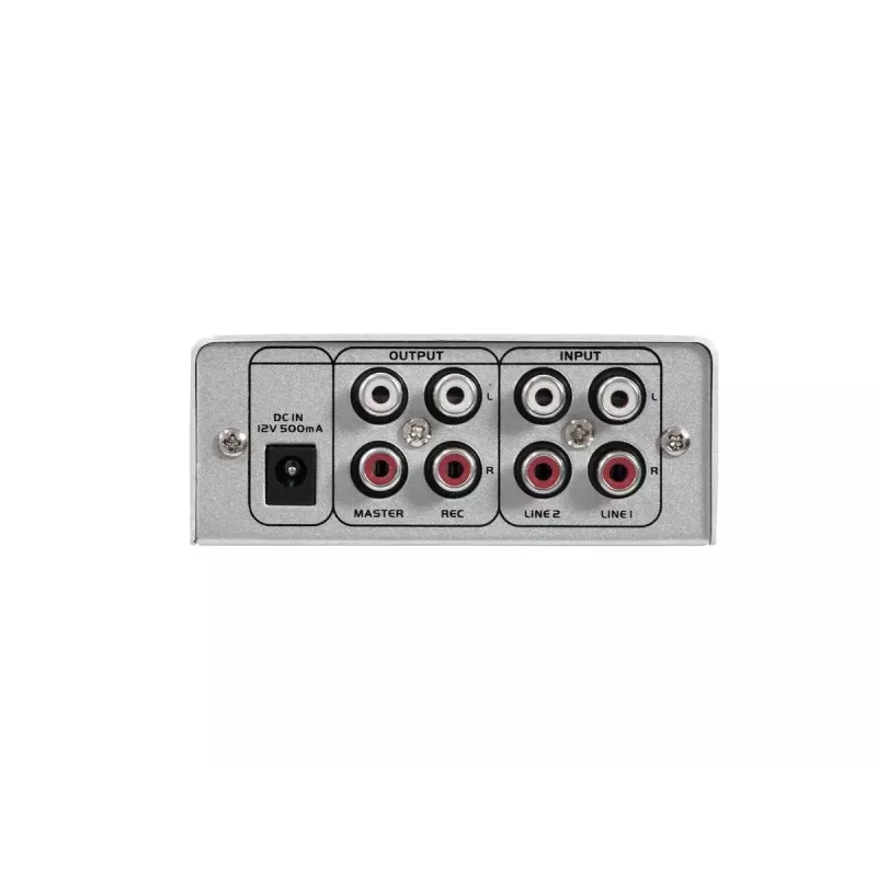 Mixer audio Omnitronic 10006881 2 canali 20 - 20000 Hz argento