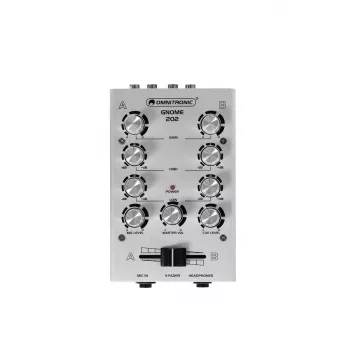 Mixer audio Omnitronic 10006881 2 canali 20 - 20000 Hz argento