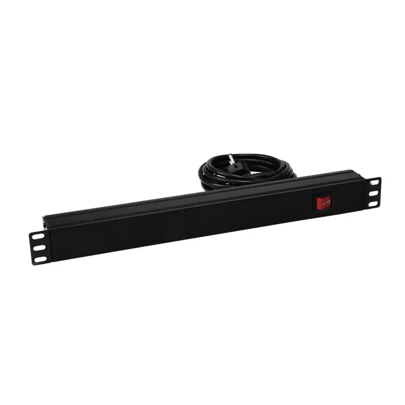 Unità di distribuzione di corrente Eurolite 30240215 8 uscite AC 1U nero