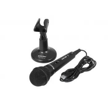 Microfono da studio Omnitronic 13000419 nero