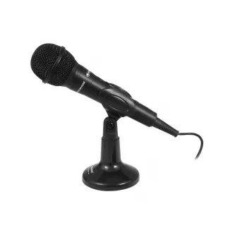 Microfono da studio Omnitronic 13000419 nero