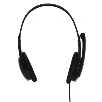 Hama Essential HS 200 headset con filo fascia per la testa chiamate/musica nero, argento