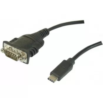 Hypertec 040331-HY cavo seriale nero USB-C RS-232