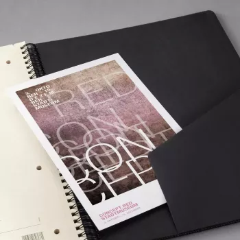 Blocco per appunti Sigel CONCEPTUM A4 160 fogli nero