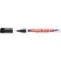 Pennarello permanente Edding 8015 F punta bullet nero