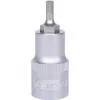 KS Tools 911.1304 bussola per inserti 1/2 pollice, esagonale, corta, 4 mm
