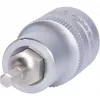 KS Tools 911.1304 bussola per inserti 1/2 pollice, esagonale, corta, 4 mm