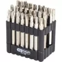 Set di punte per cacciavite KS Tools 911.7550 — 32 pezzi, nichel, 75 mm, gambo esagonale 1/4 pollice (25,4/4 mm)