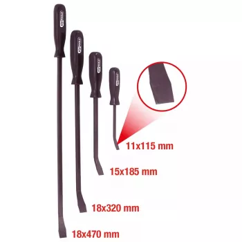 Piede di porco KS Tools 911.8100 4 pz.