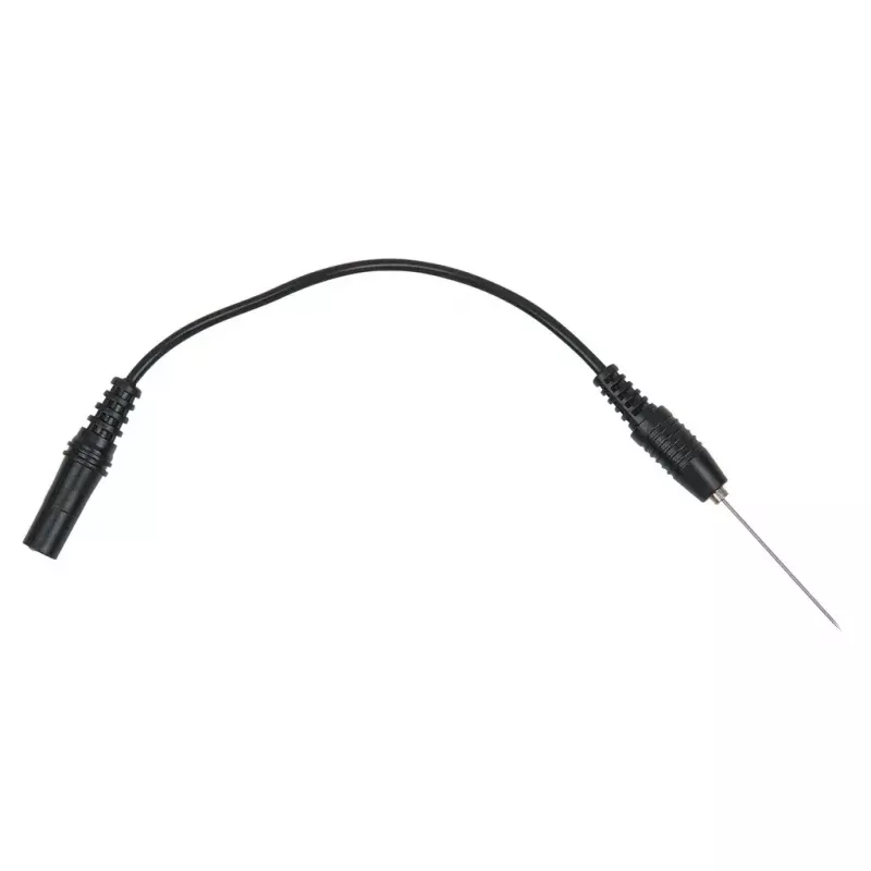 KS Tools 150.1673 Adattatore da presa 4 mm a puntale di test ad ago, nero