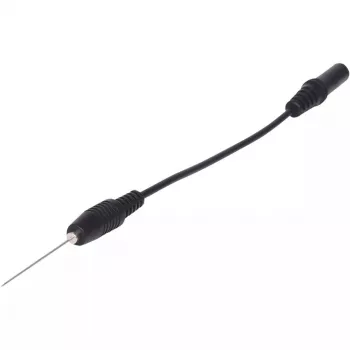 KS Tools 150.1673 Adattatore da presa 4 mm a puntale di test ad ago, nero
