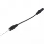 KS Tools 150.1673 Adattatore da presa 4 mm a puntale di test ad ago, nero