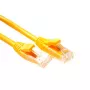 ACT giallo 10 metri cavo patch U/UTP CAT6 a livello componenti con connettori RJ45