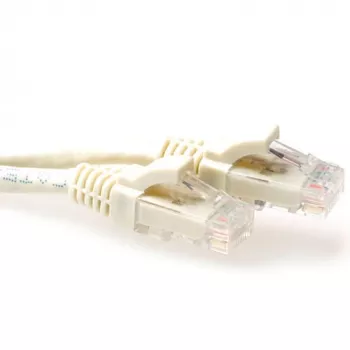 ACT avorio 20 metri cavo patch U/UTP CAT6 protetto con connettori RJ45