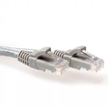 ACT grigio 20 metri cavo patch U/UTP CAT6 con protezione del fermo con connettori RJ45
