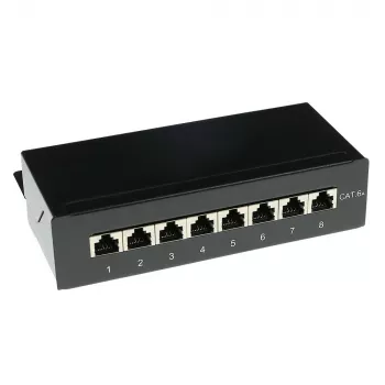 ACT FA7001 scatola da superficie schermata 8 porte CAT6A