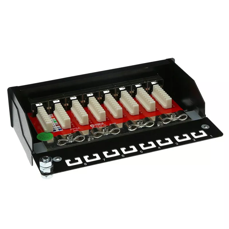 ACT FA7001 scatola da superficie schermata 8 porte CAT6A