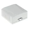 Presa di connessione ACT FA7004 a parete schermata, 2 porte CAT6A