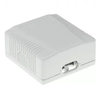 Presa di connessione ACT FA7004 a parete schermata, 2 porte CAT6A
