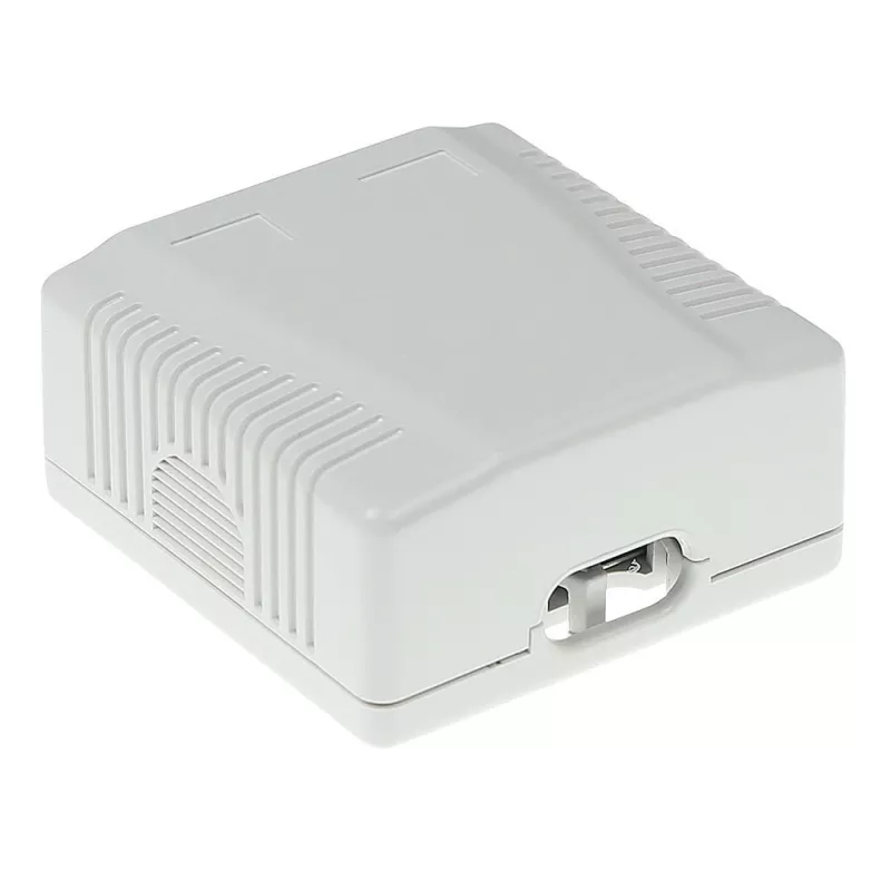 Presa di connessione ACT FA7004 a parete schermata, 2 porte CAT6A