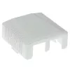 Presa di connessione ACT FA7004 a parete schermata, 2 porte CAT6A