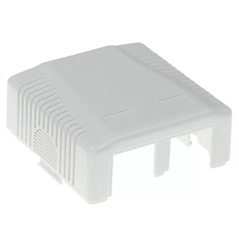 Presa di connessione ACT FA7004 a parete schermata, 2 porte CAT6A