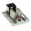 Custodia schermata ACT FA7005 a parete — 1 porta, Cat6A