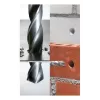 Set di punte da trapano KWB 420400 9 pezzi per plastica legno metallo