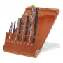 Set di punte da trapano KWB 420400 9 pezzi per plastica legno metallo