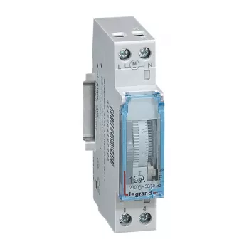 Legrand MicroRex QT11 412790 Interruttore orario giornaliero al quarzo, 230 V, 50-60 Hz