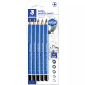 Matita Staedtler Mars Lumograph Jumbo Multi 5 pz