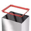 Pattumiera rettangolare a coperchio basculante L Hailo Big-Box