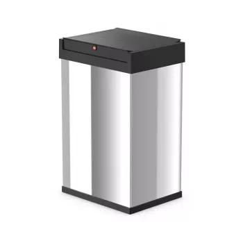Pattumiera rettangolare a coperchio basculante L Hailo Big-Box