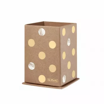 Portapenne/portamatite Herlitz Pure Glam oro