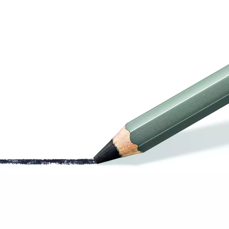 Matita a carboncino Staedtler Mars Lumograph 4 pz. nero